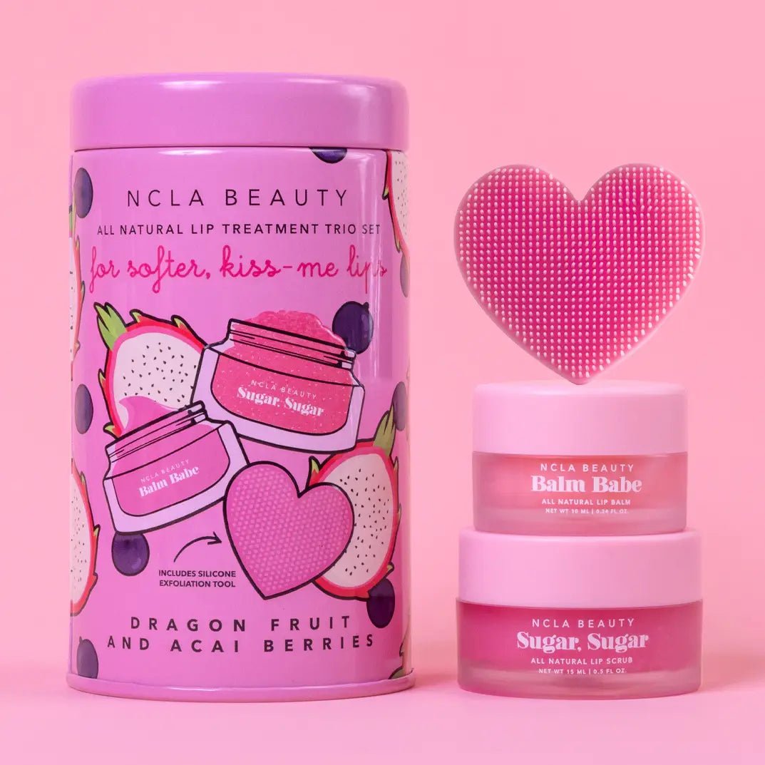 Dragonfruit Açaí Berries Lip Care Set - Honey Drip