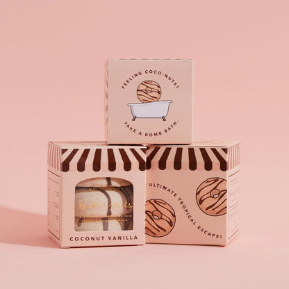 Coconut Cream Bath Donuts - Honey Drip