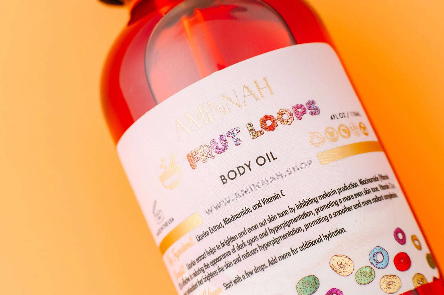 Fruit Loops Body Oil - Honey Drip