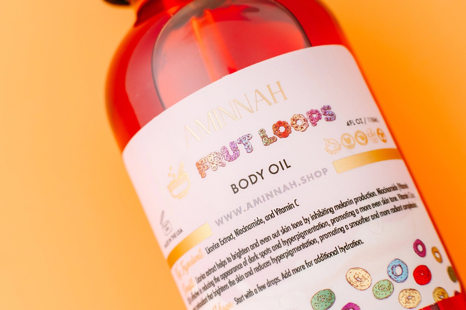 Fruit Loops Body Oil - Honey Drip