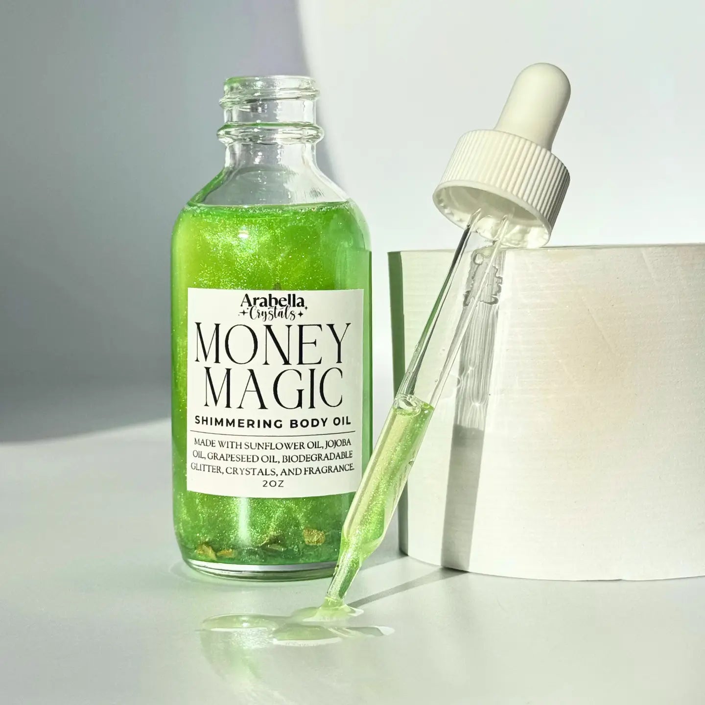 Money Magic Shimmer Oil - Honey Drip