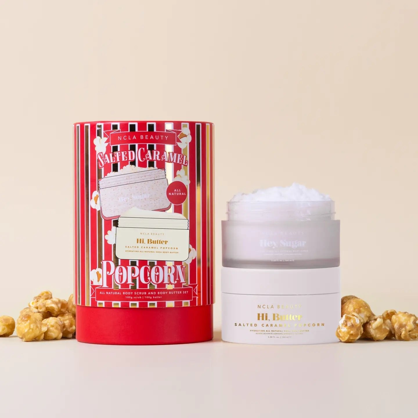 Salted Caramel Popcorn Body Set - Honey Drip
